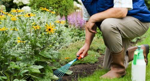 Commercial property lawn mowing and maintenance in Kingston